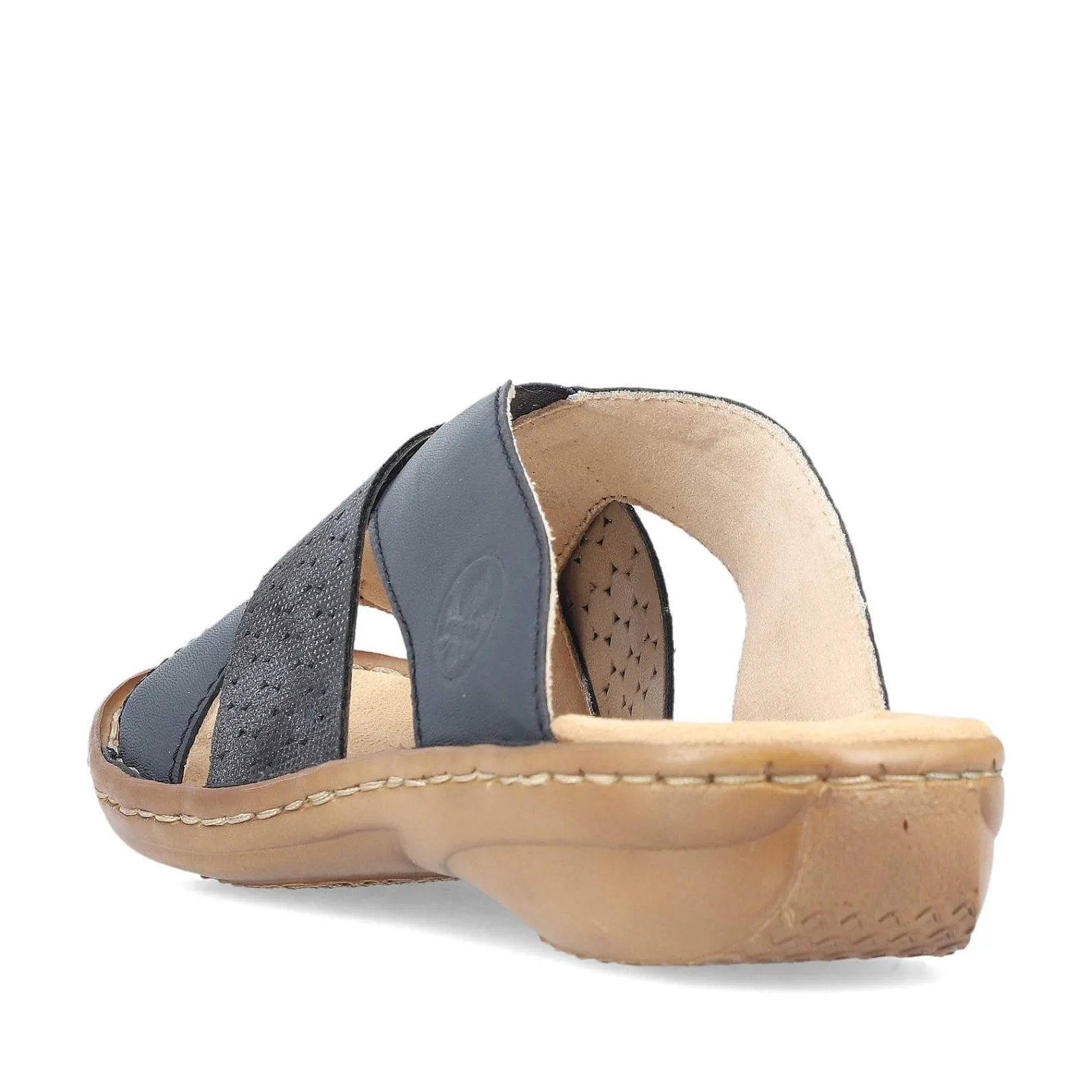 New Women'S Mules Navy Blue Ladies Mules & Slippers