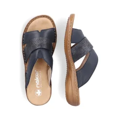 New Women'S Mules Navy Blue Ladies Mules & Slippers