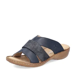 New Women'S Mules Navy Blue Ladies Mules & Slippers