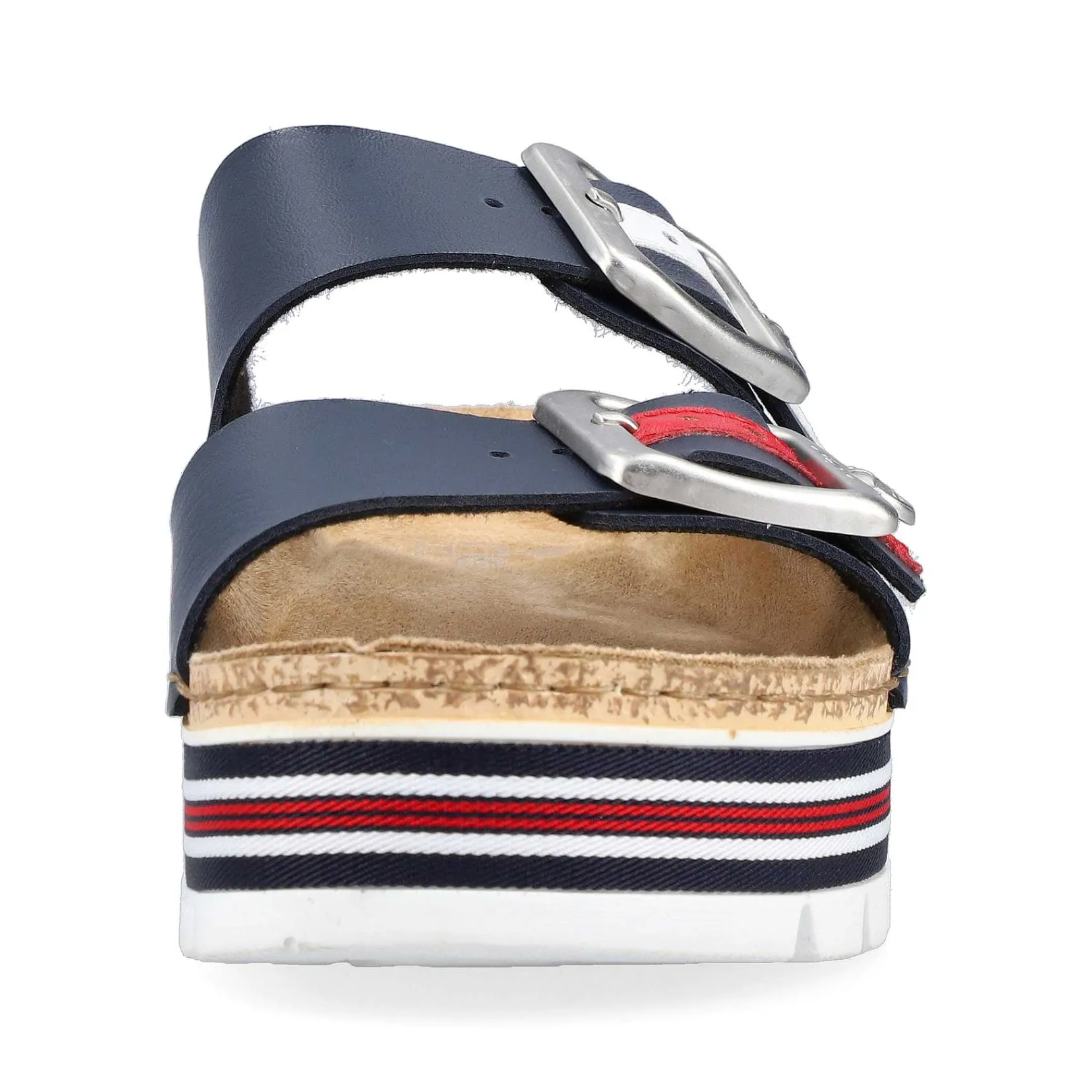 Outlet Women'S Mules Navy Blue Ladies Mules & Slippers