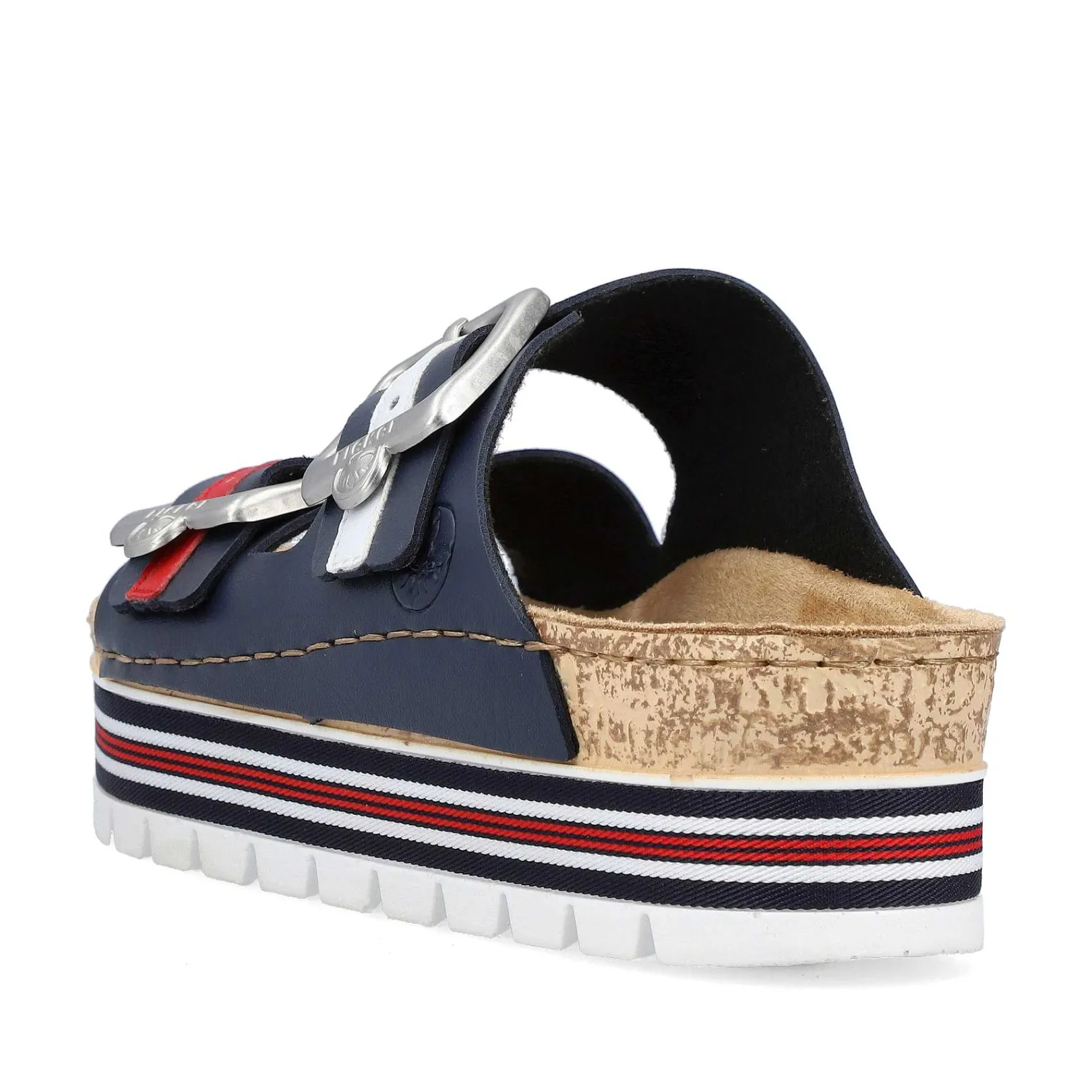 Outlet Women'S Mules Navy Blue Ladies Mules & Slippers