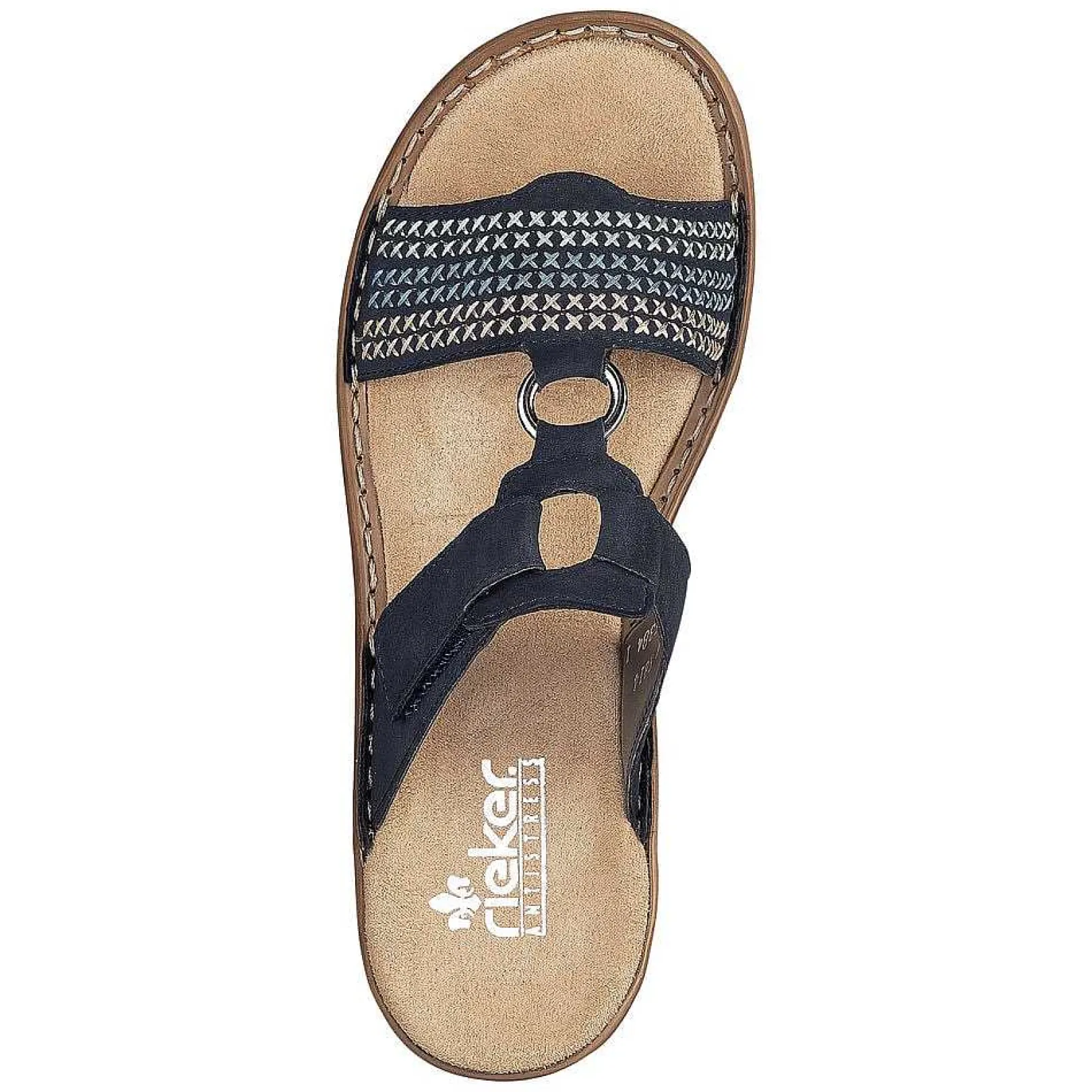 Sale Women'S Mules Navy Blue Ladies Mules & Slippers