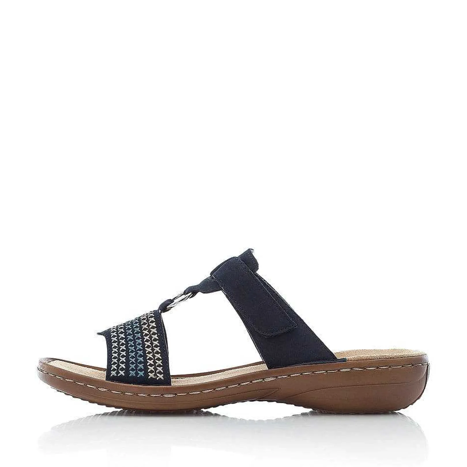 Sale Women'S Mules Navy Blue Ladies Mules & Slippers