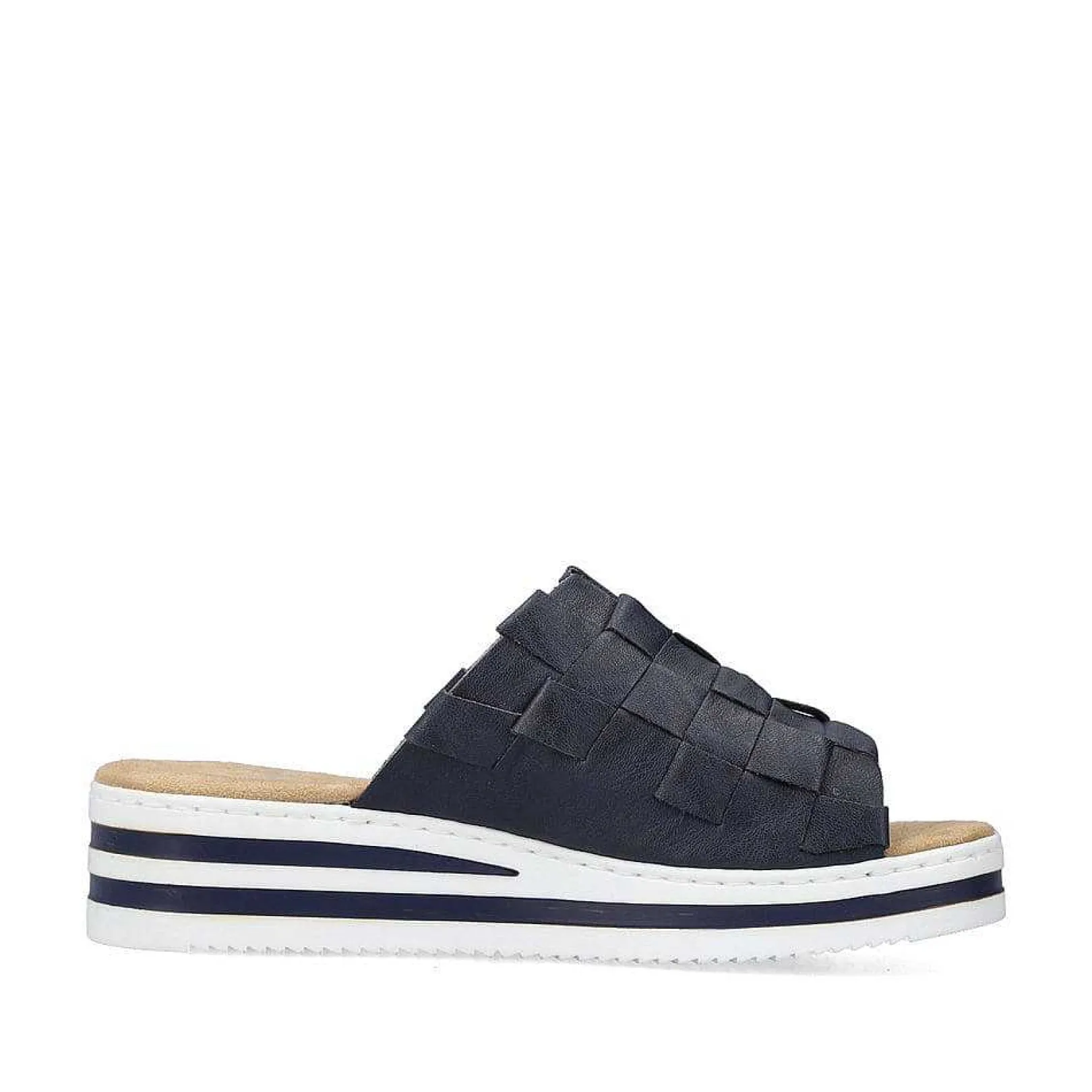 New Women'S Mules Navy Blue Ladies Mules & Slippers
