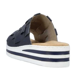 New Women'S Mules Navy Blue Ladies Mules & Slippers