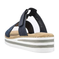 New Women'S Mules Navy Blue Ladies Mules & Slippers