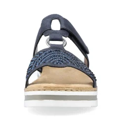 New Women'S Mules Navy Blue Ladies Mules & Slippers