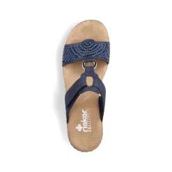 New Women'S Mules Navy Blue Ladies Mules & Slippers