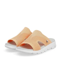 Discount Women'S Mules Neon Orange Ladies Colorful Styles