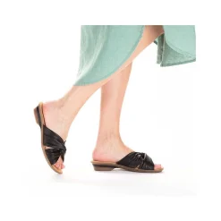 Online Women'S Mules Night Black Ladies Mules & Slippers