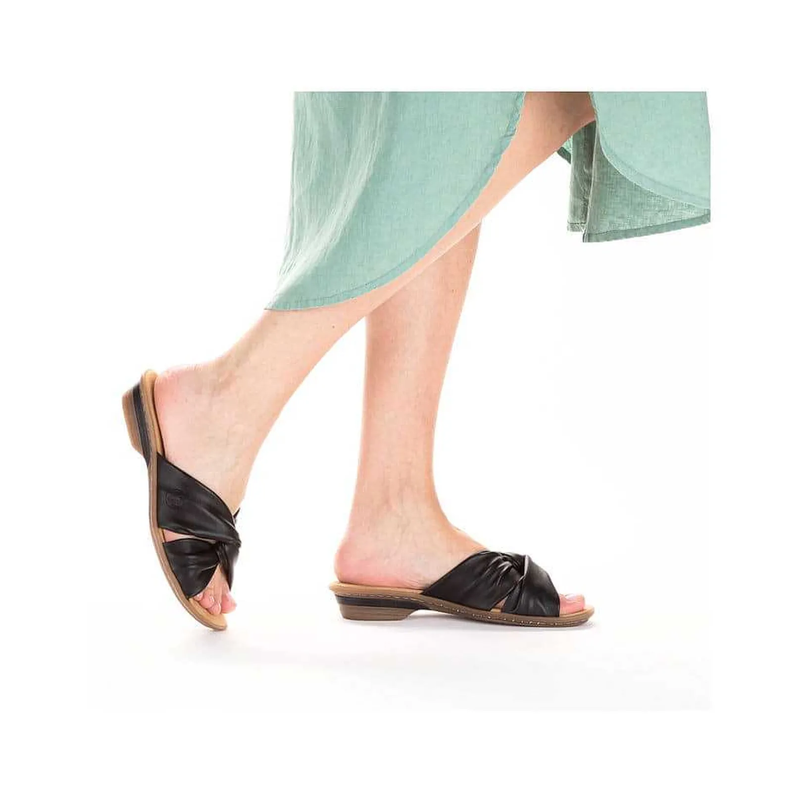 Online Women'S Mules Night Black Ladies Mules & Slippers