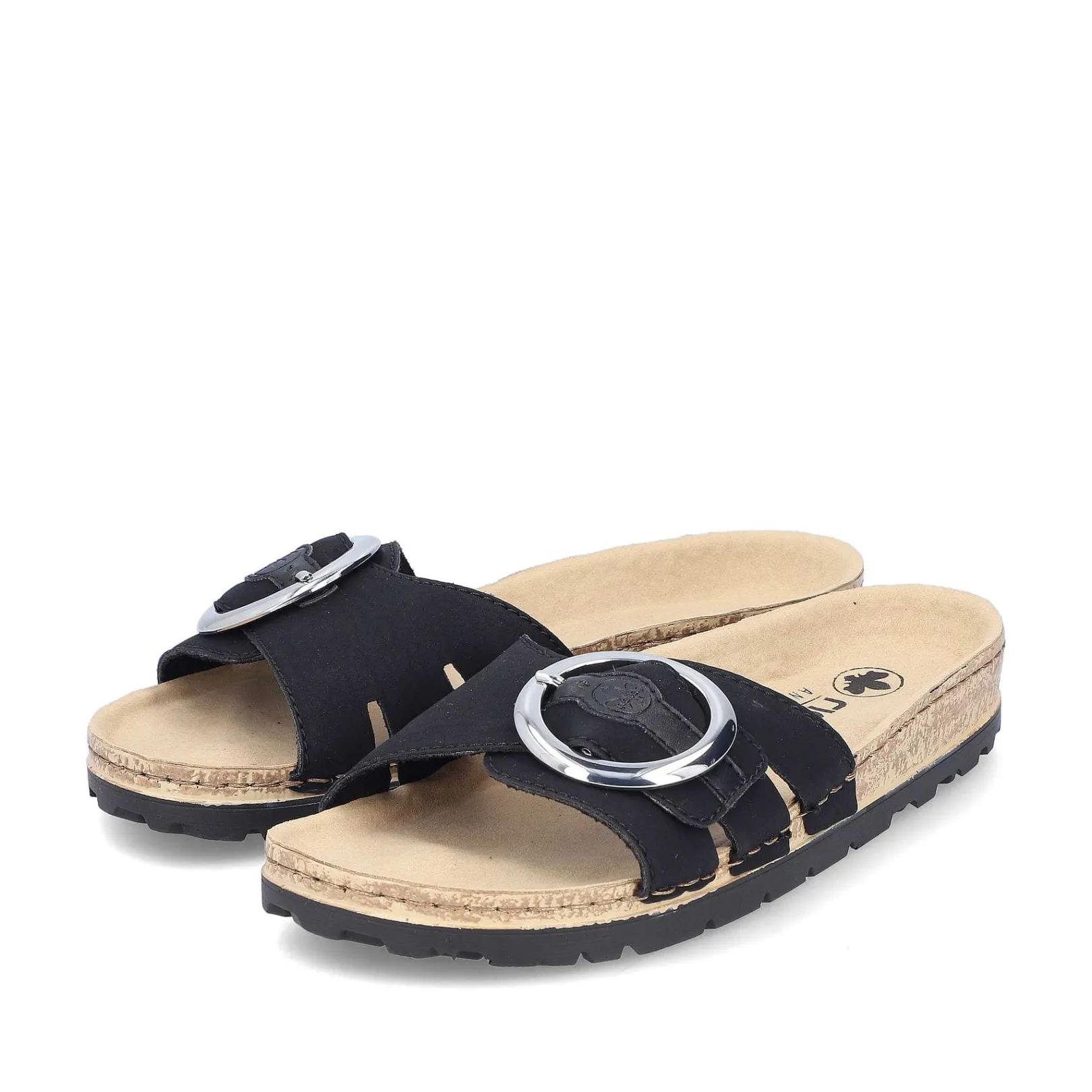 Outlet Women'S Mules Night Black Ladies Mules & Slippers