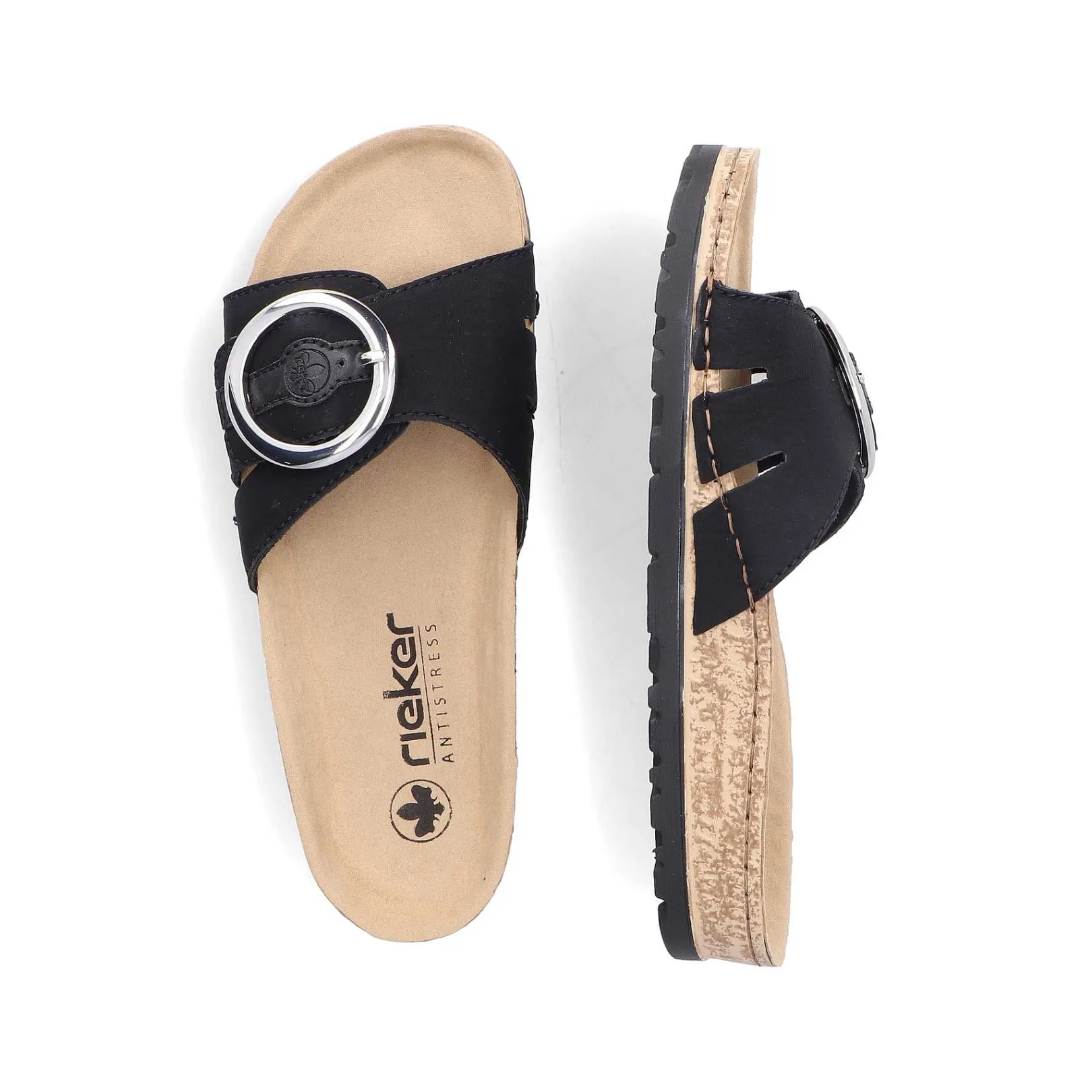 Outlet Women'S Mules Night Black Ladies Mules & Slippers