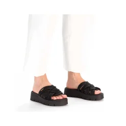 Online Women'S Mules Night Black Ladies Mules & Slippers