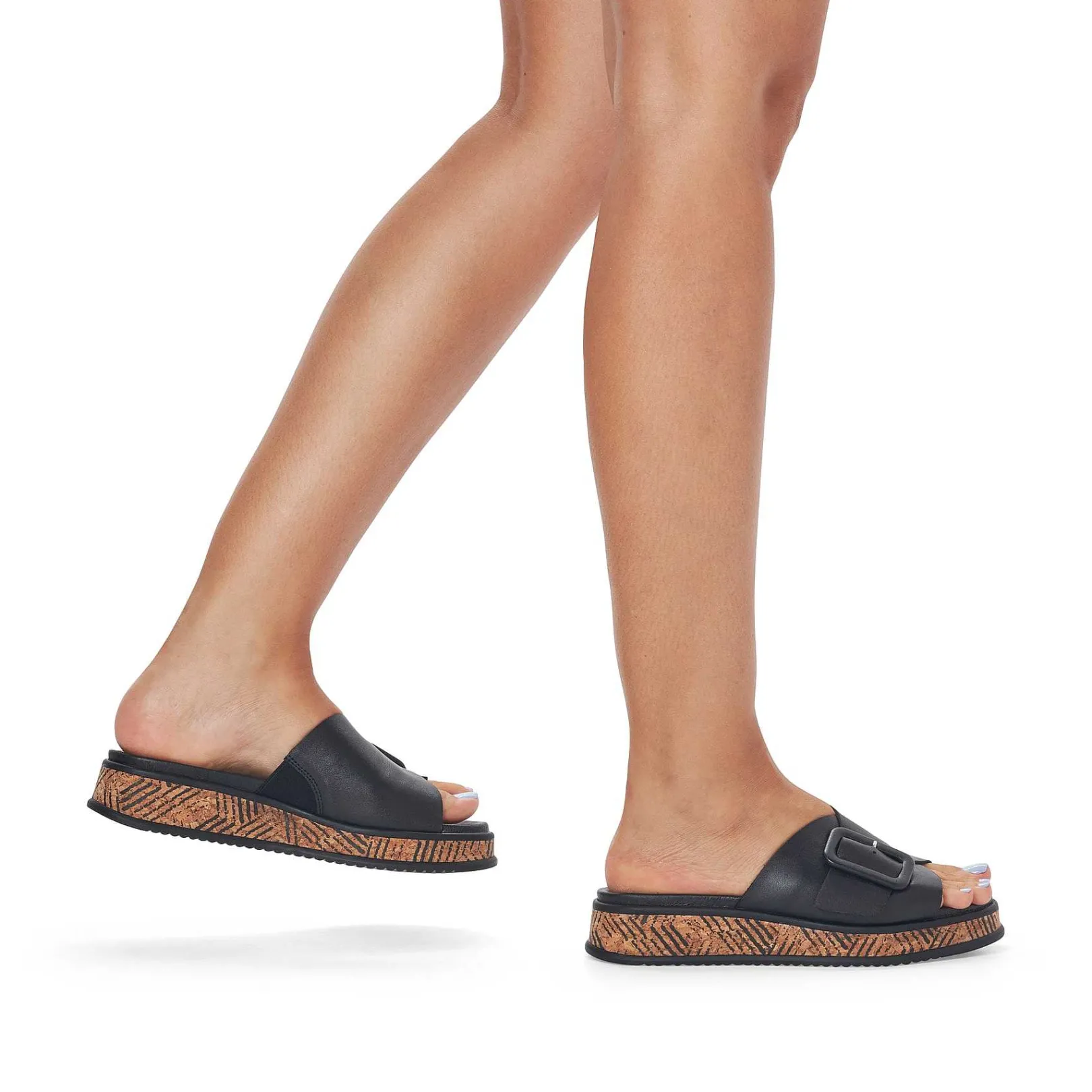 Outlet Women'S Mules Night Black Ladies Mules & Slippers