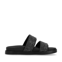 Outlet Women'S Mules Night Black Ladies Mules & Slippers