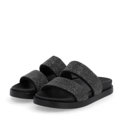 Outlet Women'S Mules Night Black Ladies Mules & Slippers