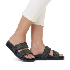 Outlet Women'S Mules Night Black Ladies Mules & Slippers