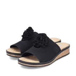 Outlet Women'S Mules Night Black Ladies Mules & Slippers