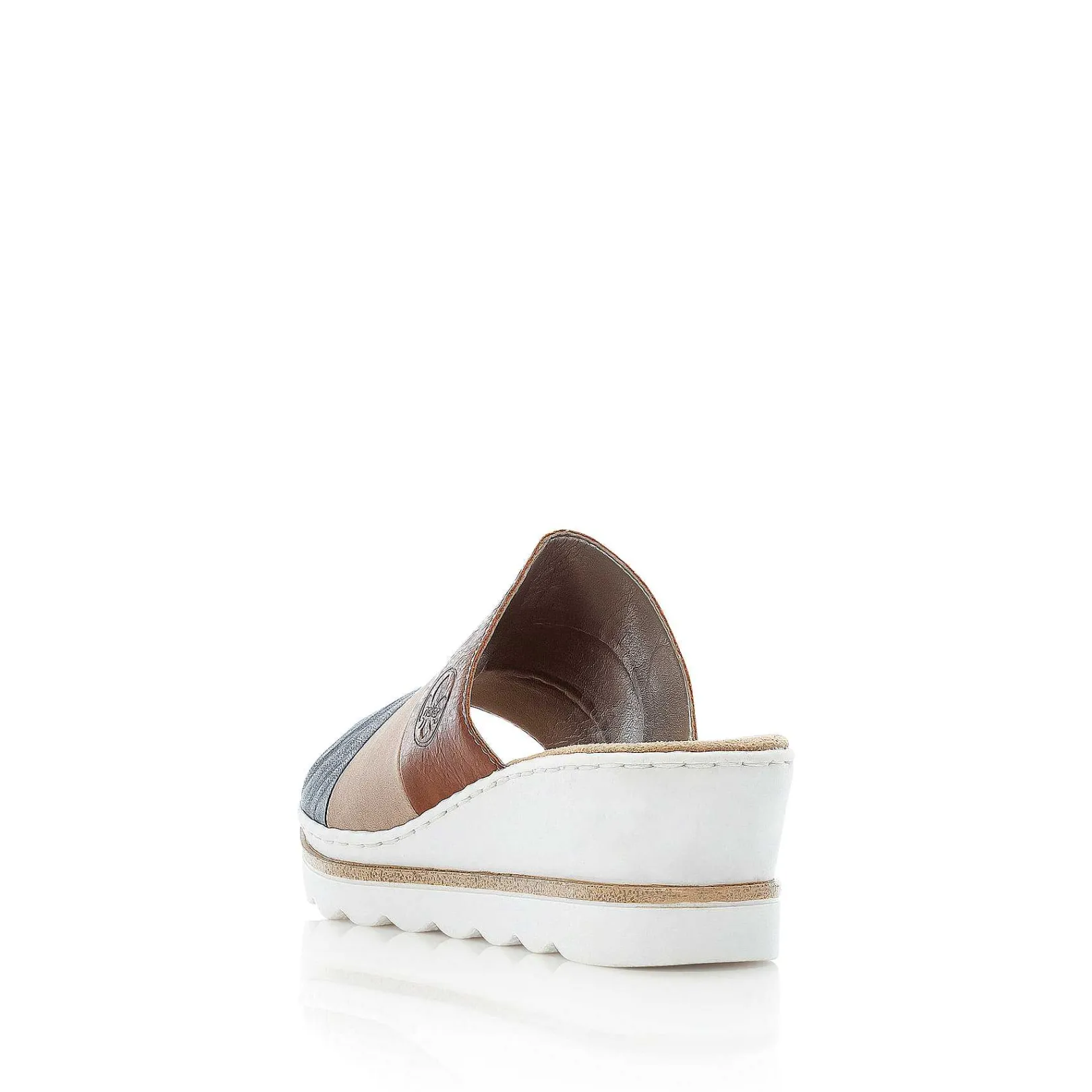 Outlet Women'S Mules Nut Brown-Black Ladies Mules & Slippers
