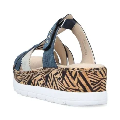 Outlet Women'S Mules Ocean Blue Ladies Mules & Slippers