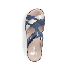 Outlet Women'S Mules Ocean Blue Ladies Mules & Slippers