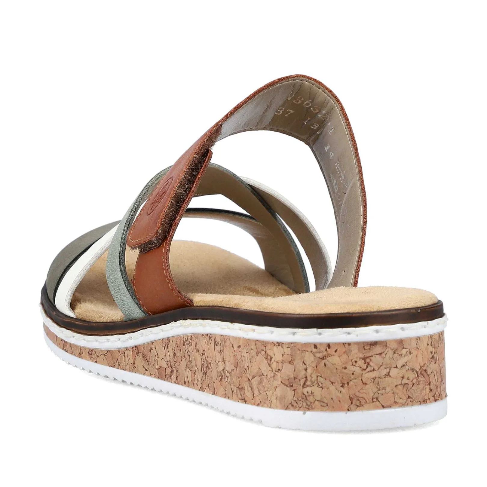 Women'S Mules Olive Green-Brown-White Ladies Mules & Slippers
