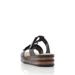 Clearance Women'S Mules Pacific Blue Ladies Mules & Slippers