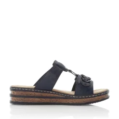 Clearance Women'S Mules Pacific Blue Ladies Mules & Slippers