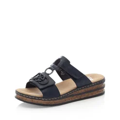Clearance Women'S Mules Pacific Blue Ladies Mules & Slippers