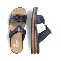 Clearance Women'S Mules Pacific Blue Ladies Mules & Slippers