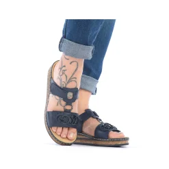 Clearance Women'S Mules Pacific Blue Ladies Mules & Slippers
