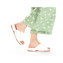 Online Women'S Mules Pearl White Ladies Mules & Slippers