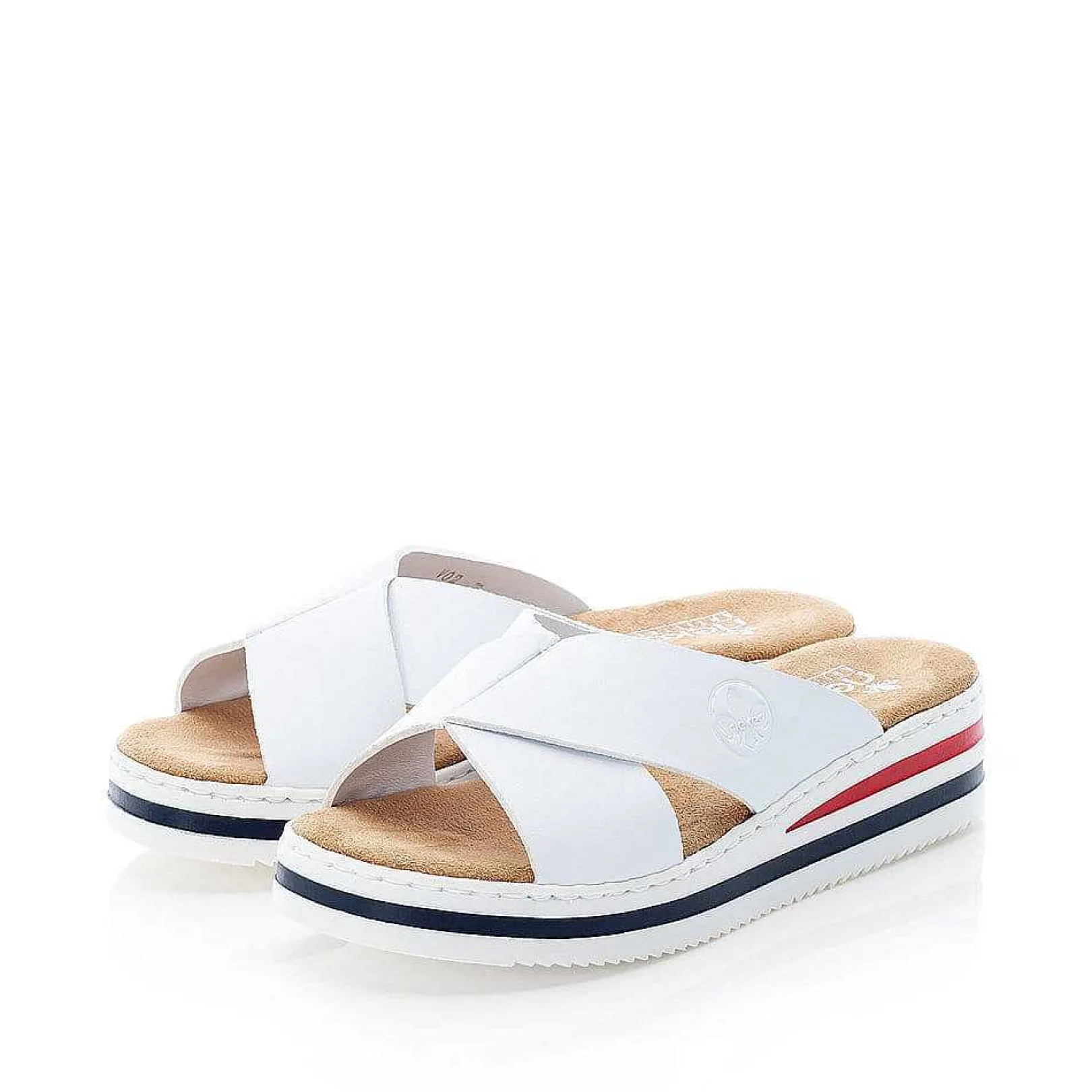 Outlet Women'S Mules Pearl White Ladies Mules & Slippers