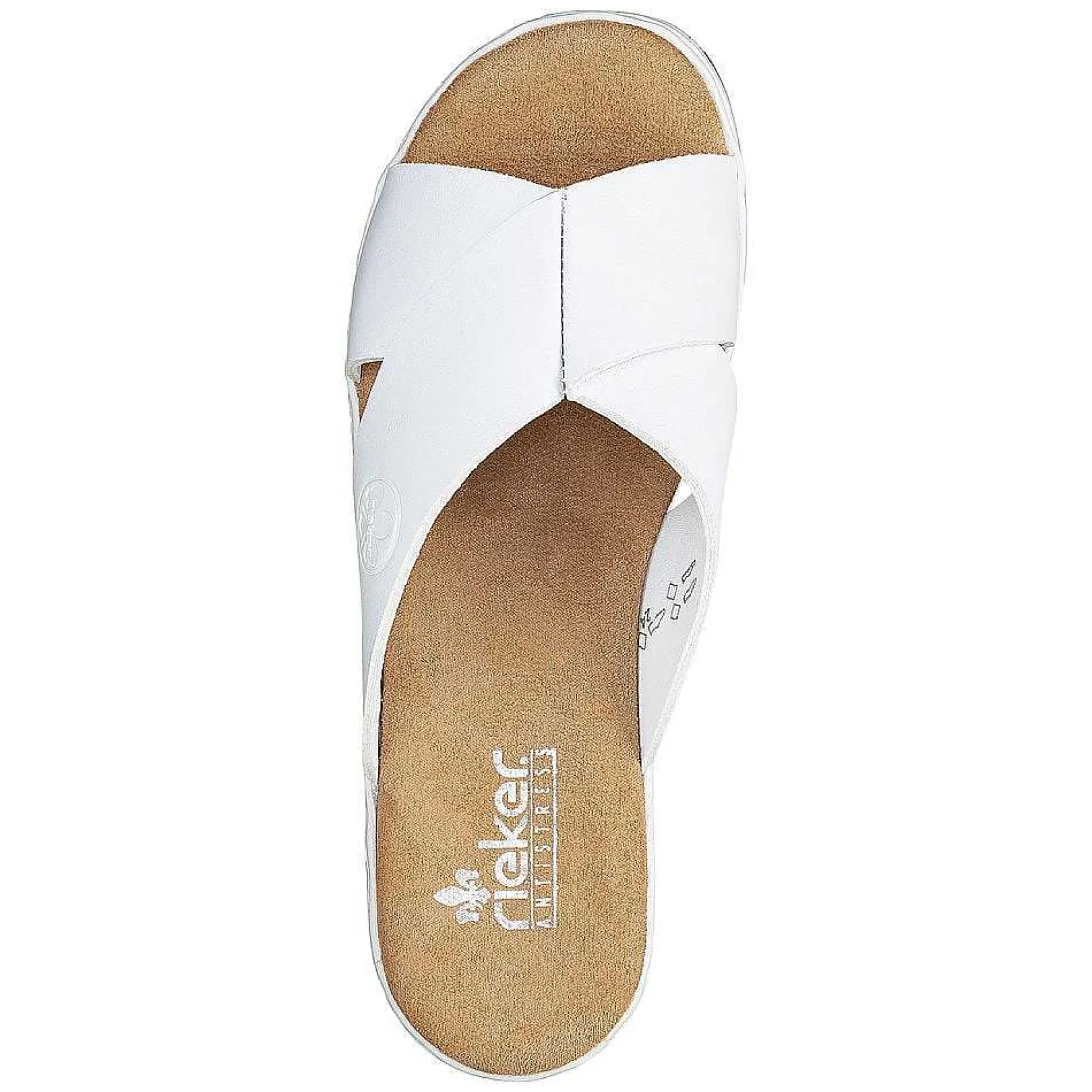 Outlet Women'S Mules Pearl White Ladies Mules & Slippers
