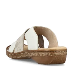 Clearance Women'S Mules Pure White Ladies Mules & Slippers