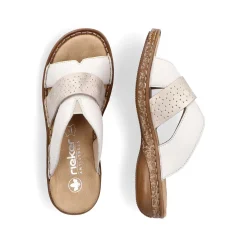 Clearance Women'S Mules Pure White Ladies Mules & Slippers