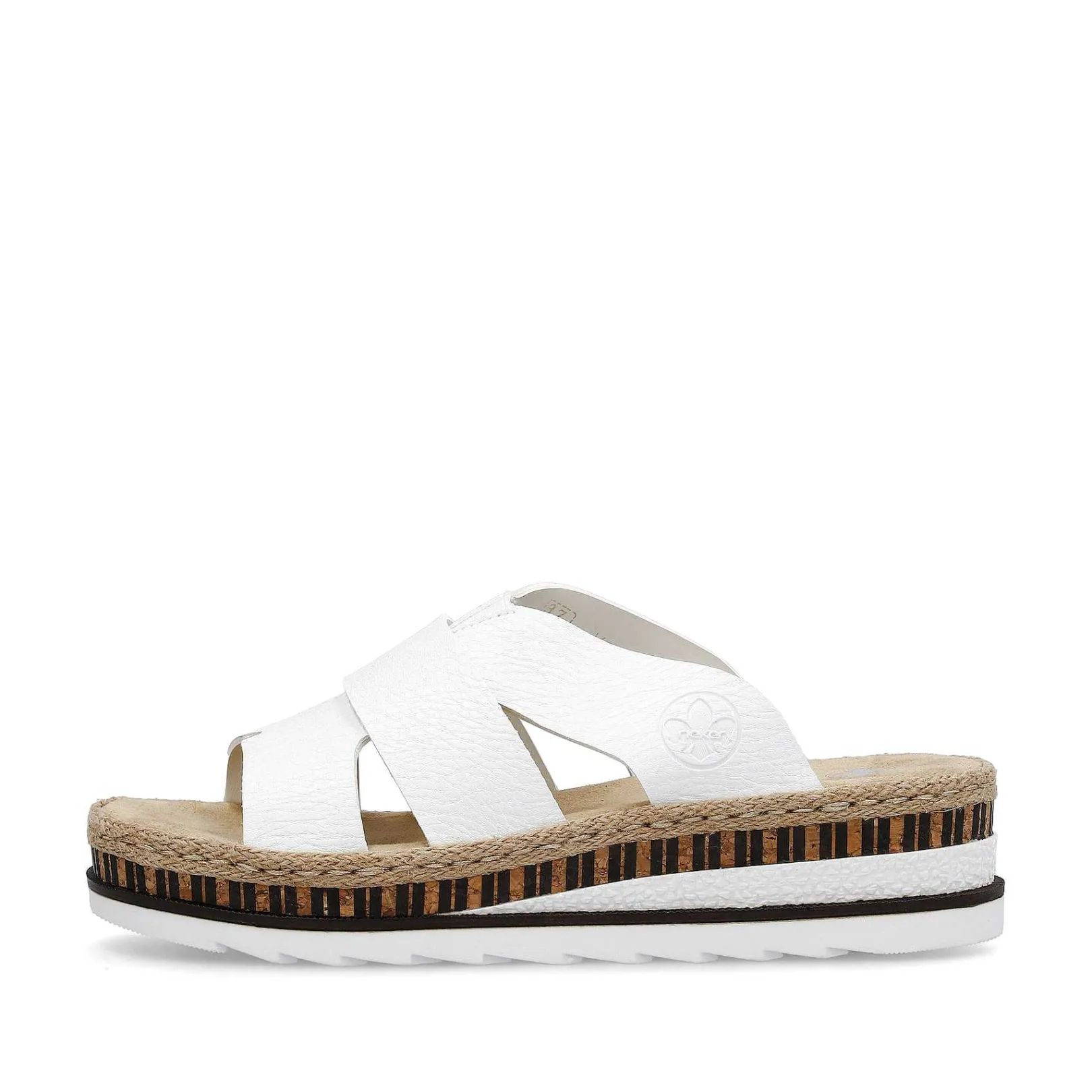 Discount Women'S Mules Pure White Ladies Mules & Slippers