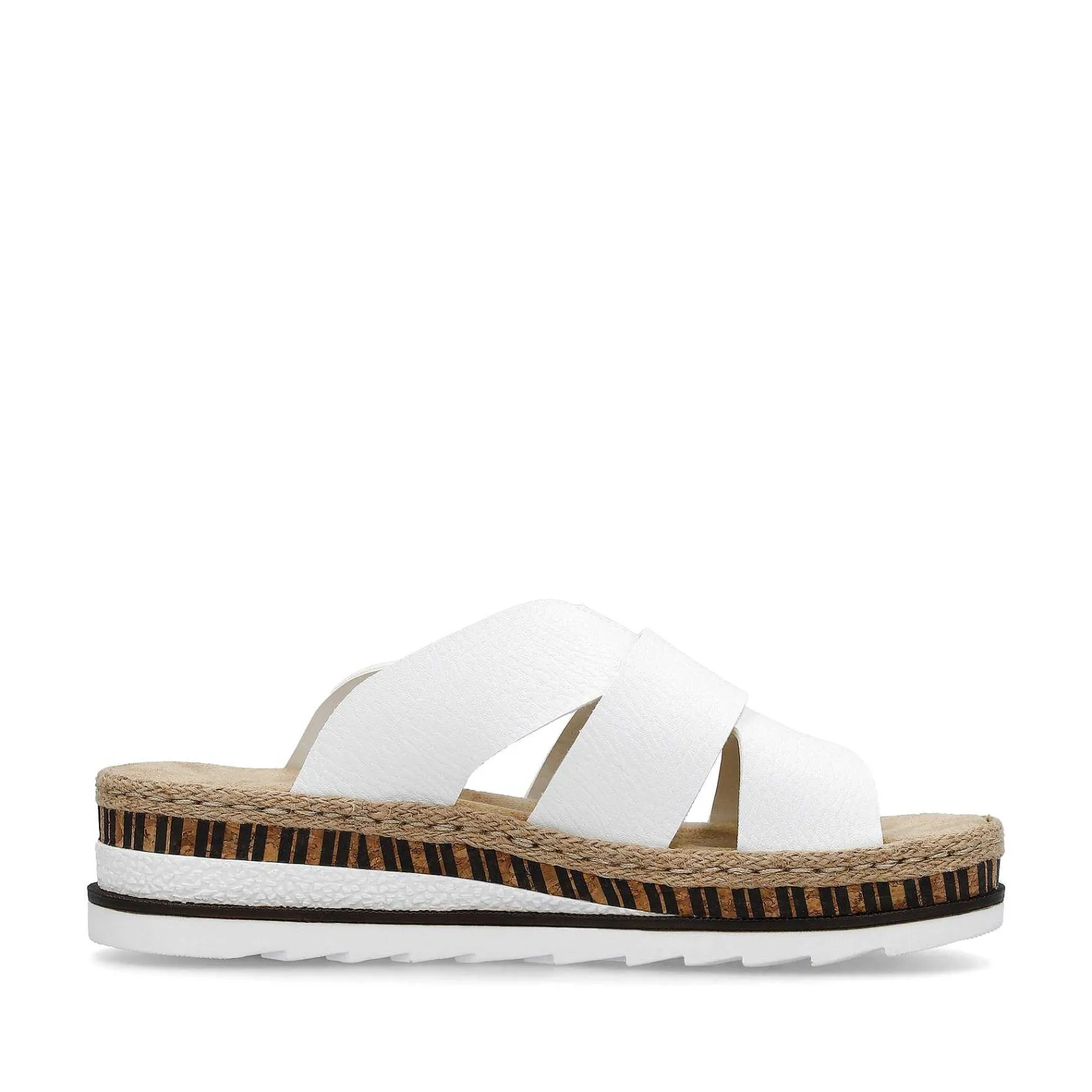 Discount Women'S Mules Pure White Ladies Mules & Slippers