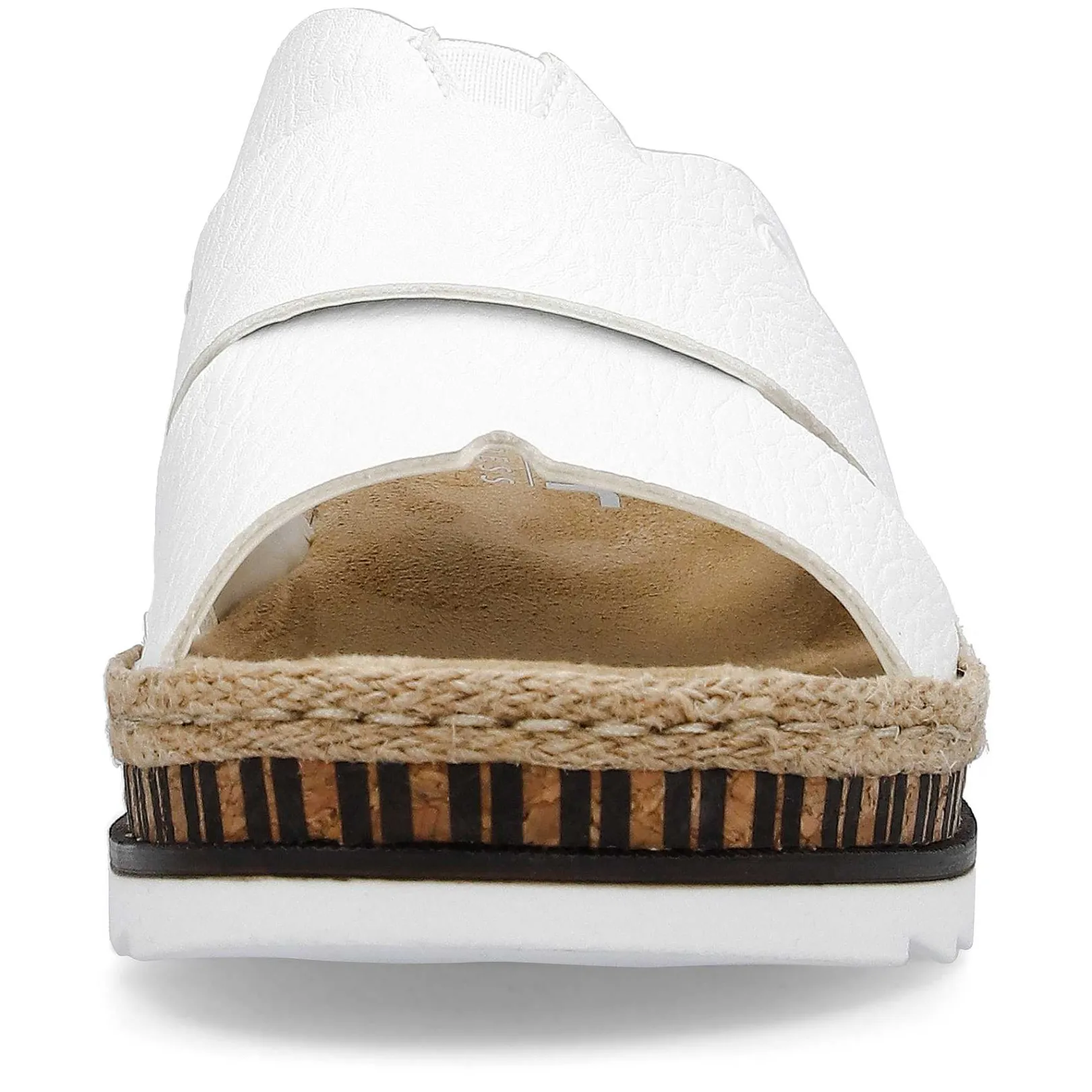 Discount Women'S Mules Pure White Ladies Mules & Slippers