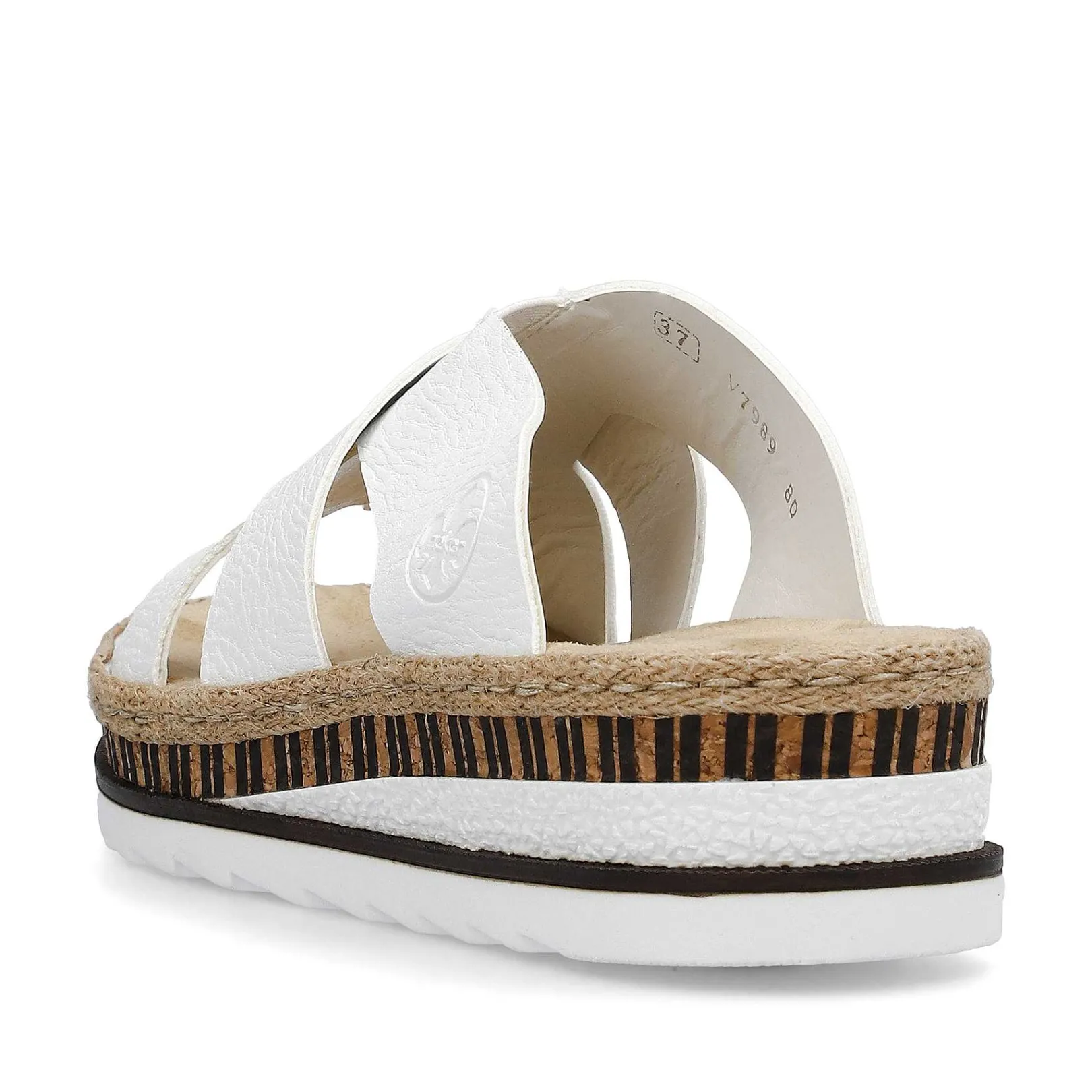 Discount Women'S Mules Pure White Ladies Mules & Slippers