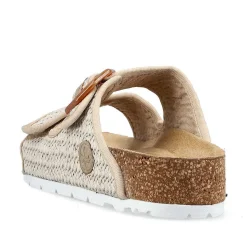 Sale Women'S Mules Sand Beige Ladies Mules & Slippers