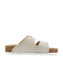 Sale Women'S Mules Sand Beige Ladies Mules & Slippers