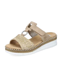 Online Women'S Mules Sand Beige Ladies Mules & Slippers