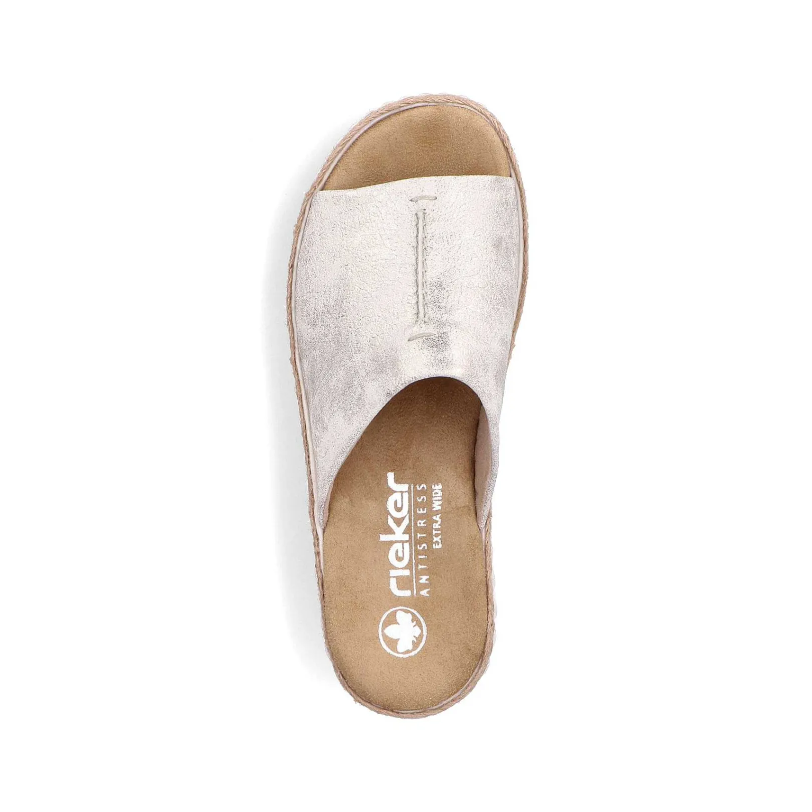 Discount Women'S Mules Silver-Platinum-Metallic Ladies Mules & Slippers