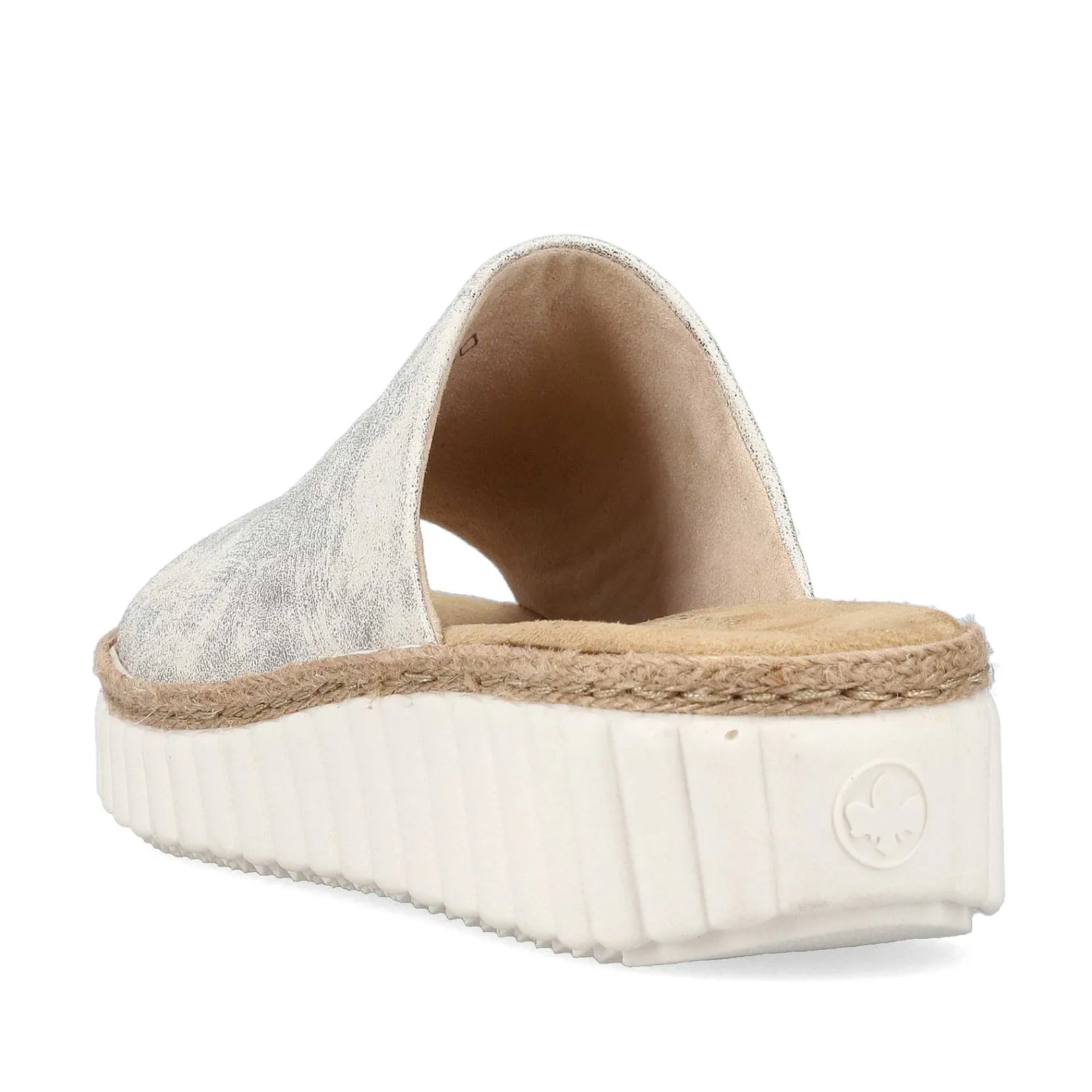 Discount Women'S Mules Silver-Platinum-Metallic Ladies Mules & Slippers