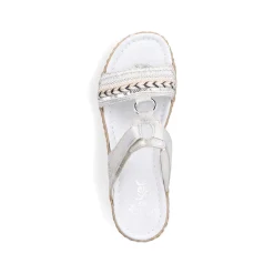 Women'S Mules Silver Gray Ladies Mules & Slippers