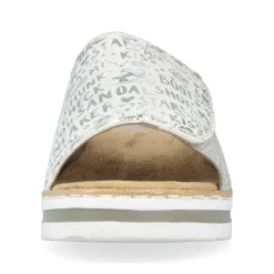 Women'S Mules Silver Metallic Ladies Mules & Slippers