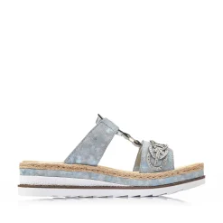 Discount Women'S Mules Sky Blue Ladies Mules & Slippers
