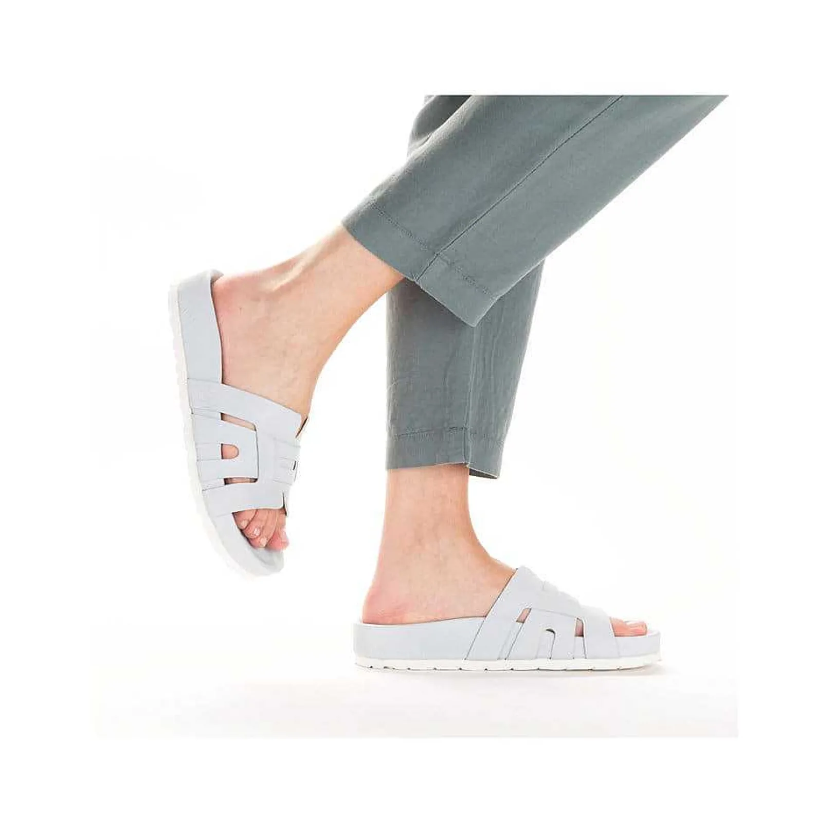 Online Women'S Mules Sky Blue Ladies Mules & Slippers